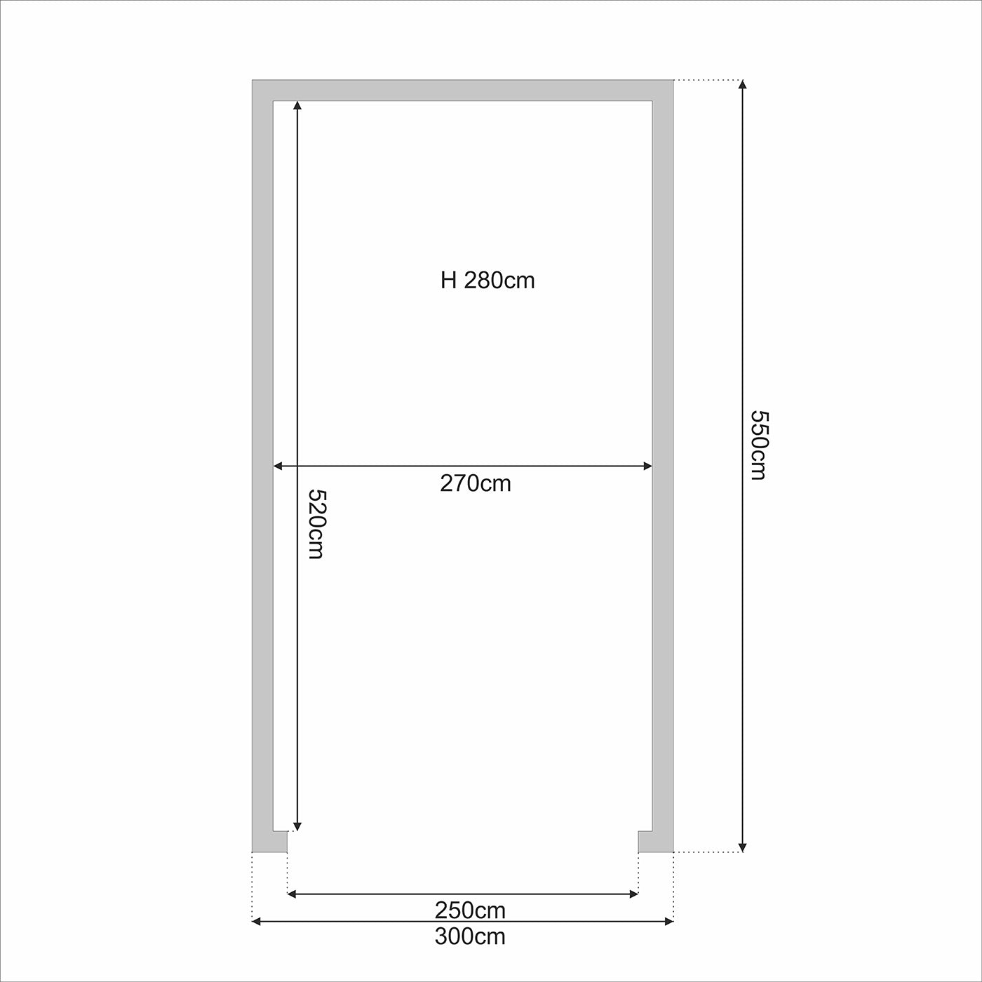 Prestige Cube: zateplena garáž 16,5m2