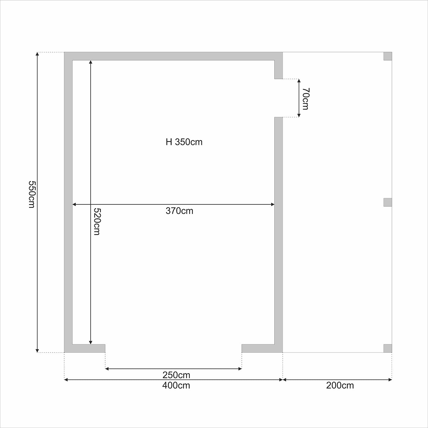 Elite Box: zateplena garáž s terasou 33m2