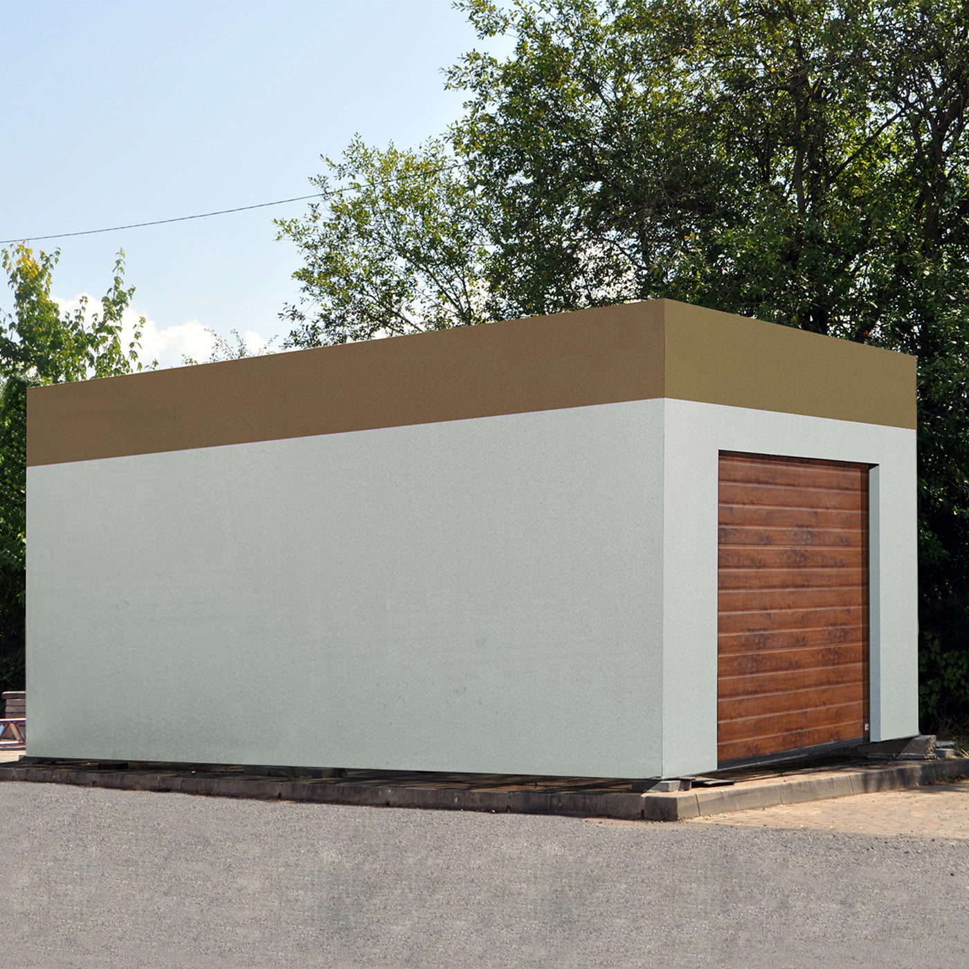 Solid: zateplena garáž 22,44m2