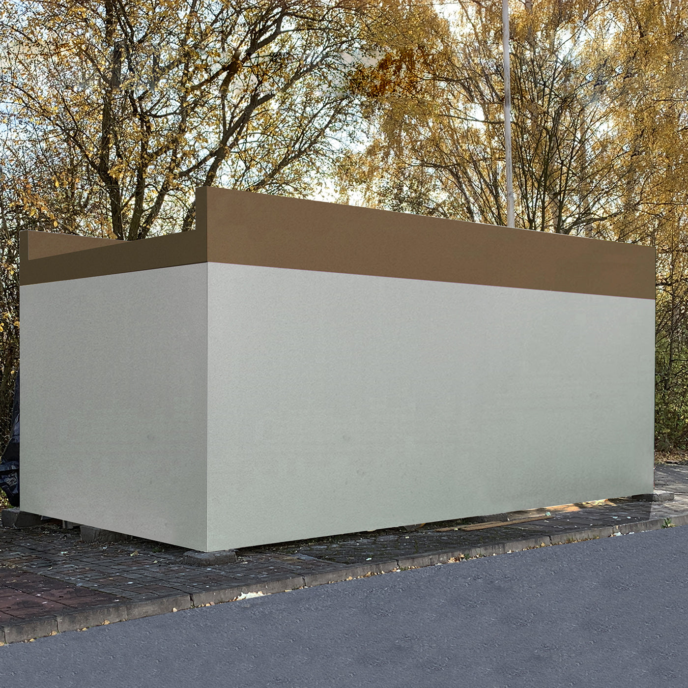 Solid: zateplena garáž 22,44m2