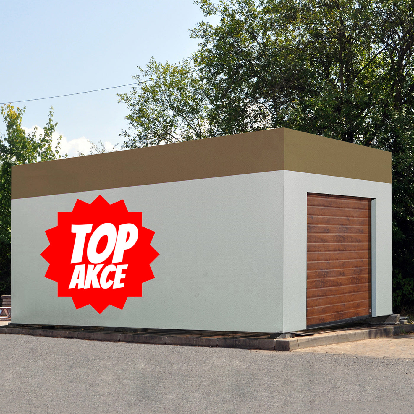 Solid: zateplena garáž 22,44m2